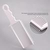 1PC Men's Haircut Comb Push Cut Comb Hair Cutting Comb Flat Top Comb Comb White Little Comb Position Aid Comb
