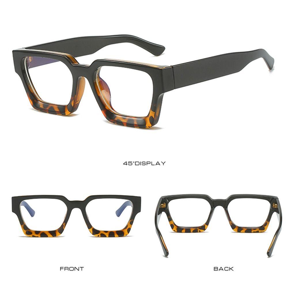 Trendy Square Small Eyewear Computer Glasses Reading Glasses Anti-blue Light Glasses