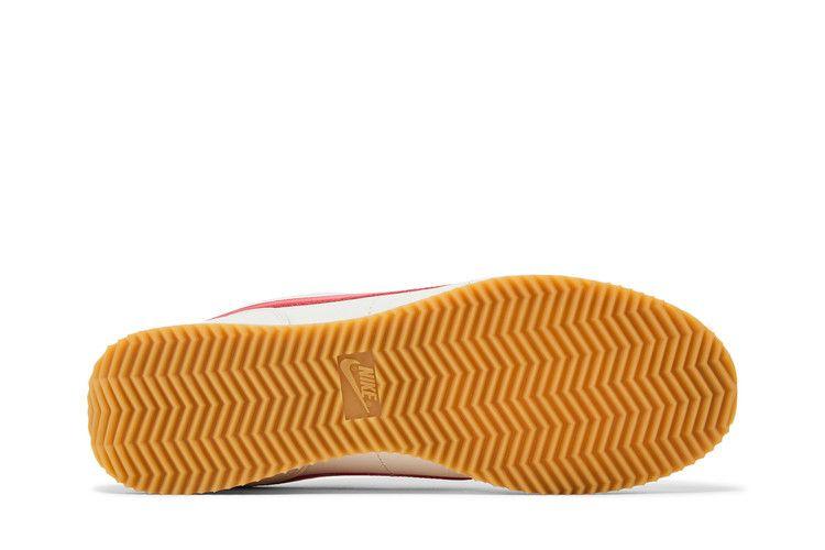 Nike Cortez Кожа Парусник Резина Желтый Университетский Красный