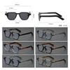 HBK Japanese Square Frames - Classic Retro Design Oversized - Prescription Ready Unisex OEM