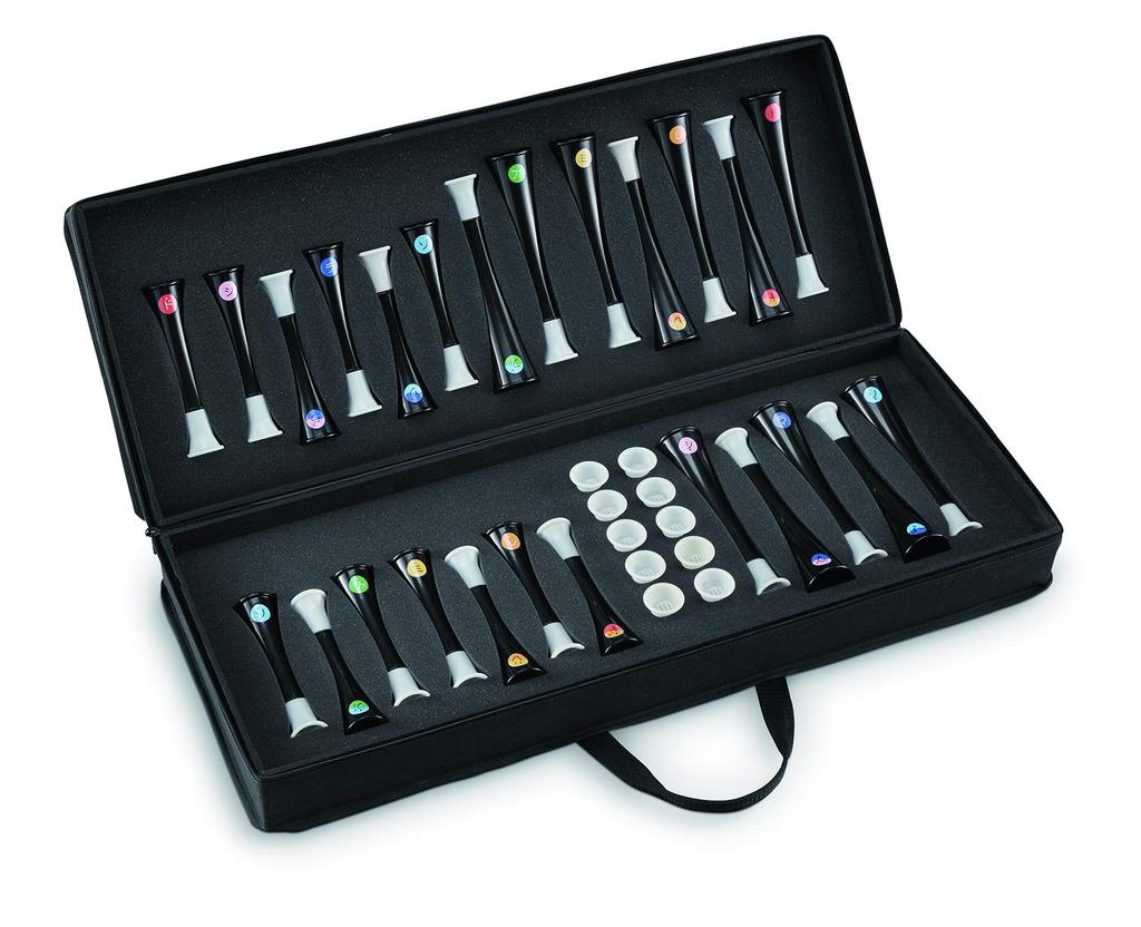 Suzuki CH-25W V2 Choir Horn Chromatic 25-Note Set (Same Note for Both Blowing and Sucking)