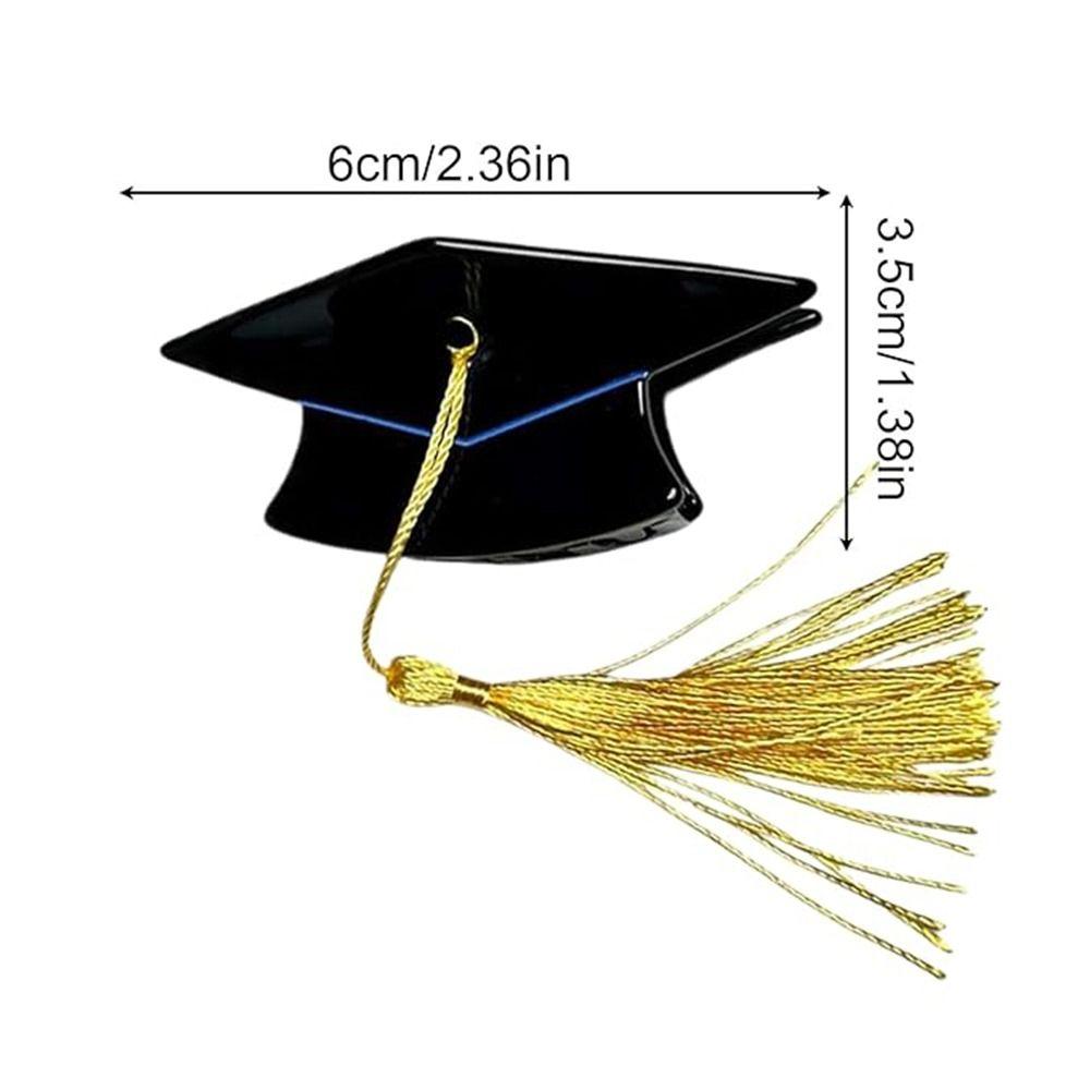 1/2Pcs Decorative Headwear Graduation Hair Claw Hair Accessories Hair Claw Clips Ceremony Event