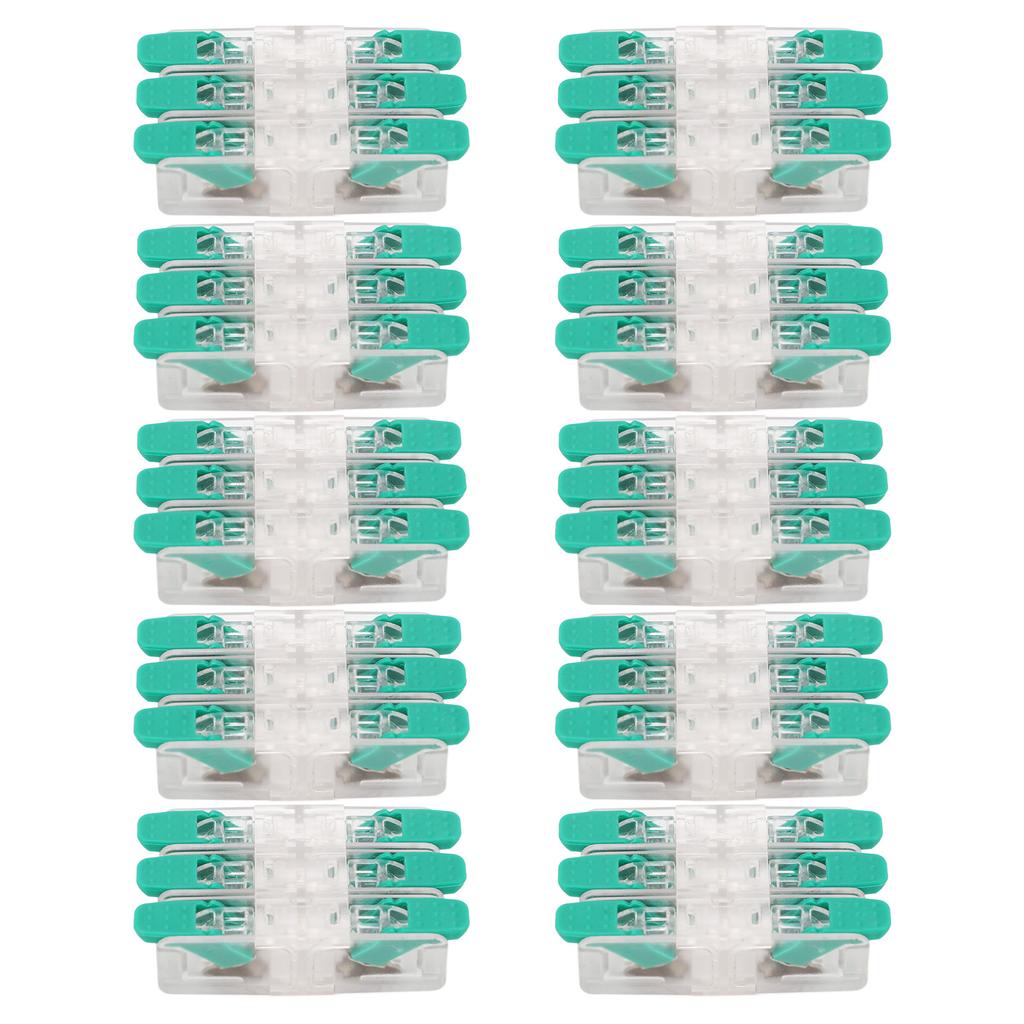 10 шт. 3 в 3 выхода Разъем для проводов Быстрое подключение Клемма проводника Электрические кабельные соединители 0,5-6 мм²