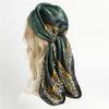 90 * 90cm New Silk Scarf Women'S Spring And Summer Decorative Scarf Sunscreen Travel Shawl Autumn And Winter Scarf Thin Edition