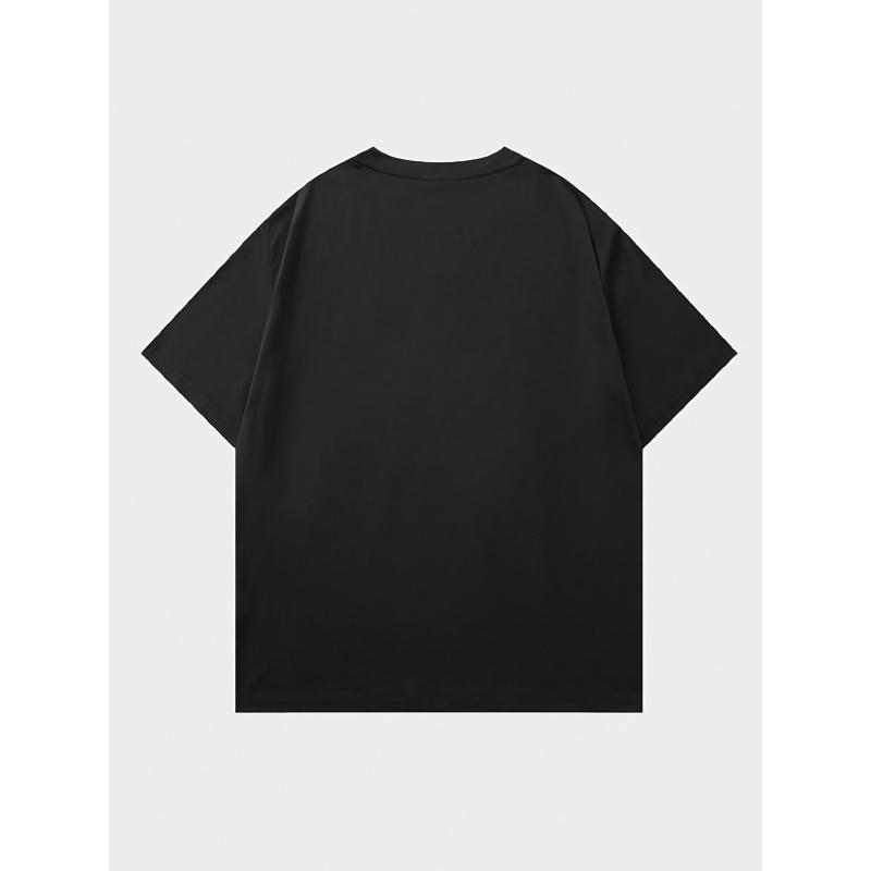 Tortoiseshell Cat Howling at Moon 90's Retro T-Shirt