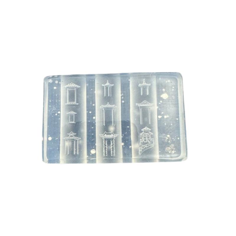 3D Силиконовая форма для ногтей Цветок Шелковая лента Дизайн Бабочки Прозрачный Рельеф DIY Украшение для нейл-арта Инструмент для маникюра