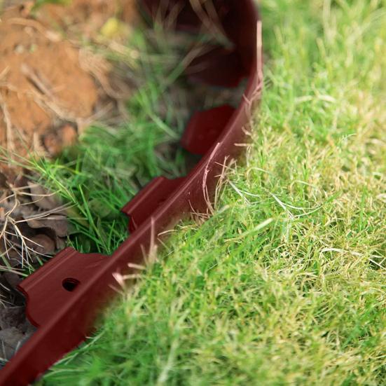 1 комплект практичных садовых дорожек, устойчивый к атмосферным воздействиям, прочный газонный забор, изоляционная кромка