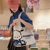 Новая Мультяшная Японская Сумка на Плечо с Принтом Pochacco 2025 Ежедневная Сумка для Поездок