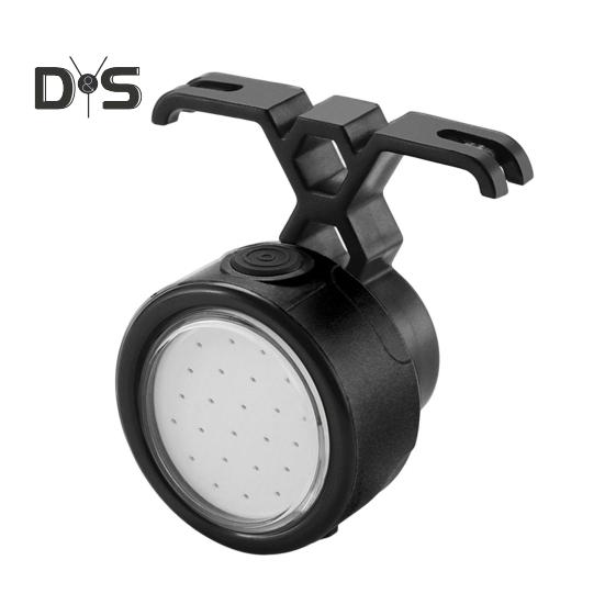 Задний фонарь для велосипеда, 3 режима, регулируемый, легкий, перезаряжаемый, круглый светодиодный задний фонарь для горного велосипеда, шоссейного, ночного катания, предупреждающая лампа безопасности