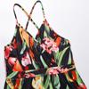 Spring and Summer Women's Floral Halter Long Dresses