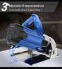 Compact Multifunction Chainsaw: High-Power Tile Groove & Wood/Marble Cutter