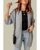 Azura Exchange Open Front Knit Cardigan