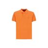 Polo Solid Logo Print Polo Shirt Men Polo Shirts Orange 710536856-408