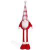 Large Santa Claus Retractable Doll Red Merry Christmas Decoration  New Year Supplies