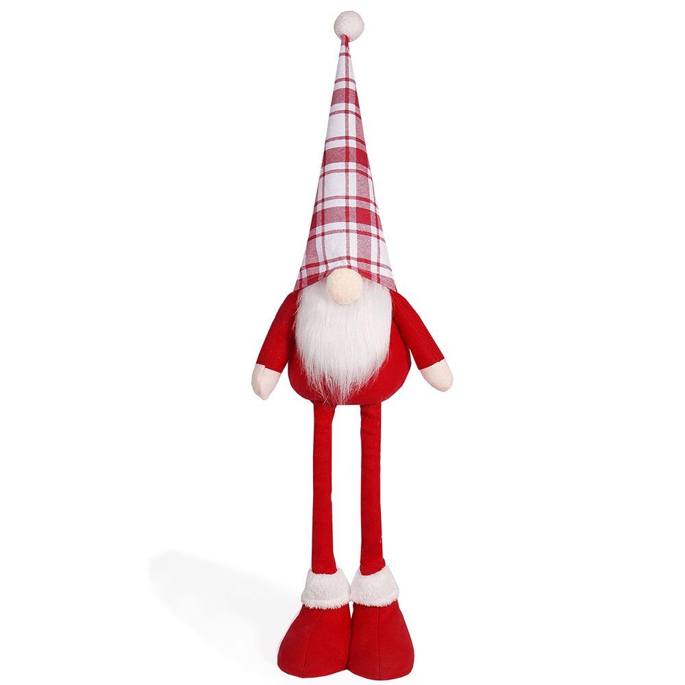 Large Santa Claus Retractable Doll Red Merry Christmas Decoration New Year Supplies