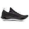 Under Armour Flow Velociti Comfortable Breathable Fabric Synthetic Leather Low Top Casual Running Shoes Women Sneaker Black 3025711-003