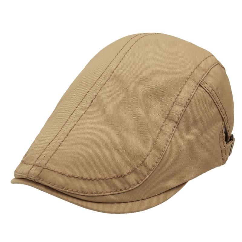 Новый однотонный берет осень-зима литературный и ретро мужской и женский кепка с коротким козырьком повседневная универсальная шляпа художника