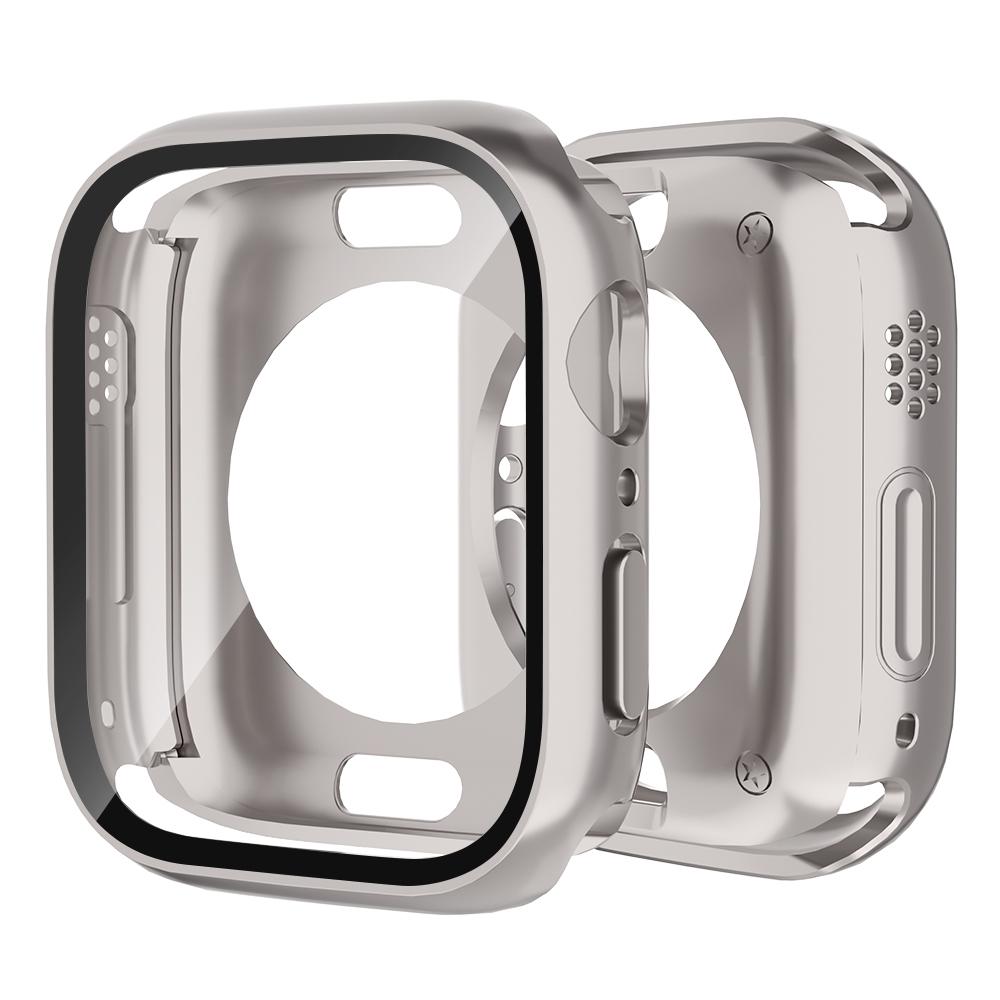 Защитная пленка для Apple Watch Case 42 мм, 46 мм, защитная пленка для экрана, передняя и задняя защитная крышка-бампер для iWatch Serie S10