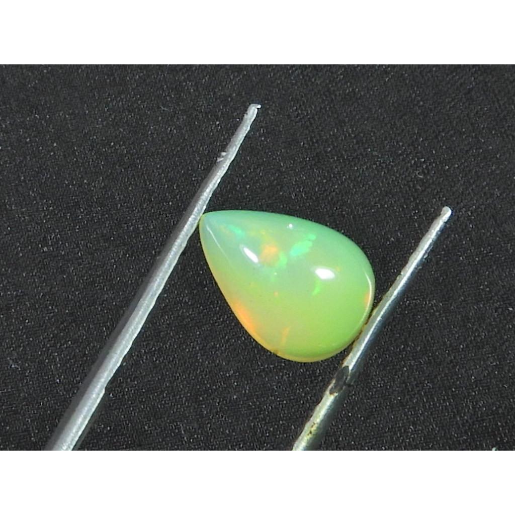 6X10ММ Натуральный Эфиопский Вело Огненный Опал Груша Лечебный Кристалл Свободный Драгоценный Камень SK-3233