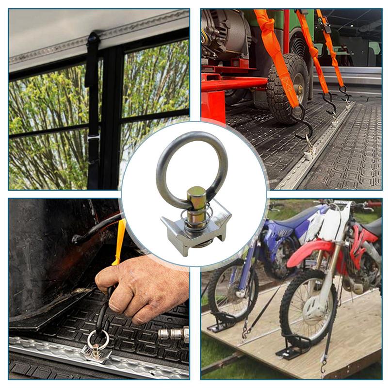 L-образные направляющие для крепления грузов, алюминиевые направляющие для закрытых прицепов, крепление грузов L-образной формы для перемещения