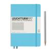 Leuchtturm A5 Notebook with Ice 357481 Grid, Blue,