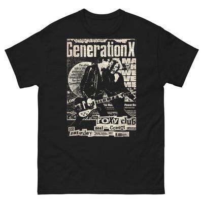 230 г/м² 100% хлопок 70S Punk Rock Music Мужская классическая футболка