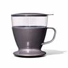 OXO Automatic Drip Coffee Maker, 1-2 Cup Capacity, 360ml, Charcoal Gray, Trapezoidal Filter, Dishwasher Safe, Time-Saving and Easy Coffee Dripper