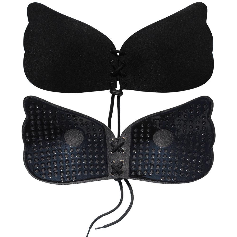 Silicone Push-Up Breast Pasties: Strapless, Invisible Nipple Covers for Small Busts, Ideal for Wedding Dresses.