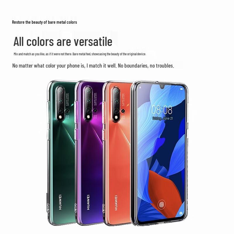 Прозрачный противоударный чехол Snowkids для серии Huawei Nova
