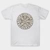 T Shirt Women Vintage Vegvisir Futhark Runes Icelandic Magical S Harajuku Print Kawaii Tshirt Summer Short Sleeve Female T-Shirt Top Tee