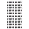 100PCS Double Wire Plug in Connectors with Locking Buckle Quick Clip Fasteners 2 Pin Multi Purpose Snap On Blocks for