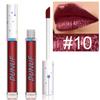 Glitter Lip Gloss Long-Lasting Color Shimmering Glow Lip Glaze for Halloween Stage Party Makeup Highly Pigment Lipstick Gothic Lip Shine Gift Idea