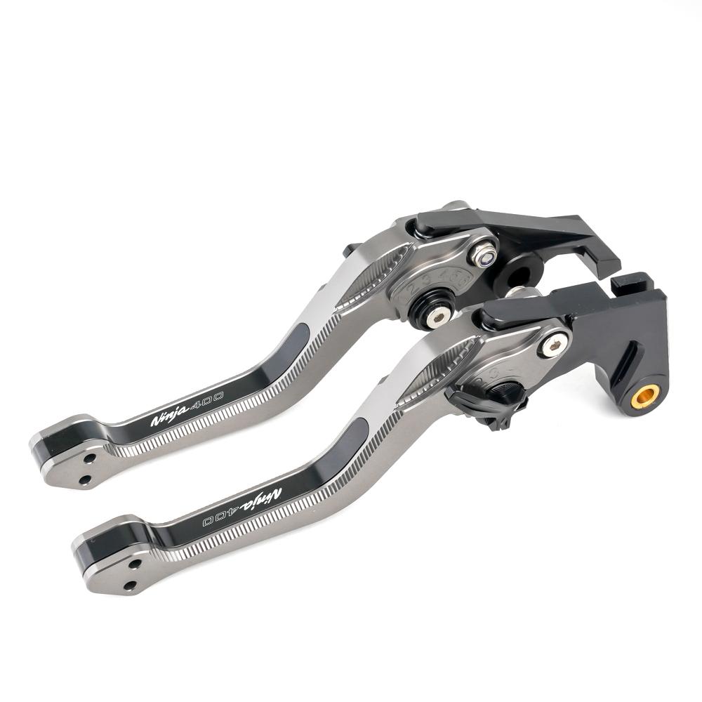 Тормозной рычаг для Kawasaki NINJA400 NINJA 400 EX400 2018, алюминиевые аксессуары с ЧПУ для мотоцикла, тормозные рычаги сцепления