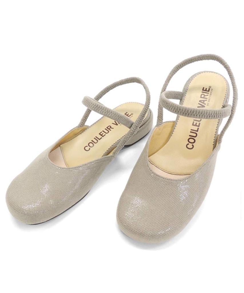 Crawl Varie Washable Double Strap Sandals for 3E Relaxed Wide Dot Light Size Women, Casual, Width, Fit, Instep, No. 529203, Gray, 23.5cm