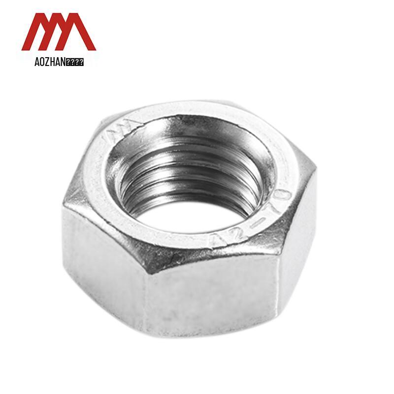 AOZHAN Шестигранные гайки из нержавеющей стали 304 A2-70 DIN934