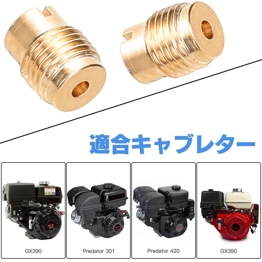 Главный жиклер Jetsetmoto Keihin Полностью резьбовой Большой тип (7