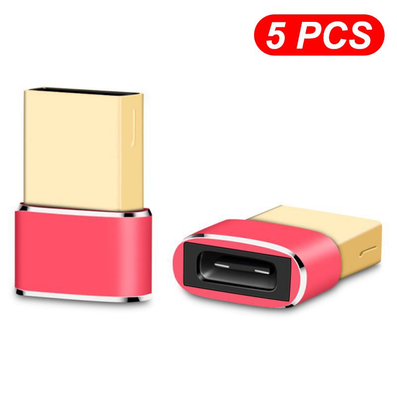 USB 2.0 USB A Папа к Type C Мама Разъем Переходник Тип USB C Стандартная Зарядка Передача Данных Аксессуары для Мобильных Телефонов