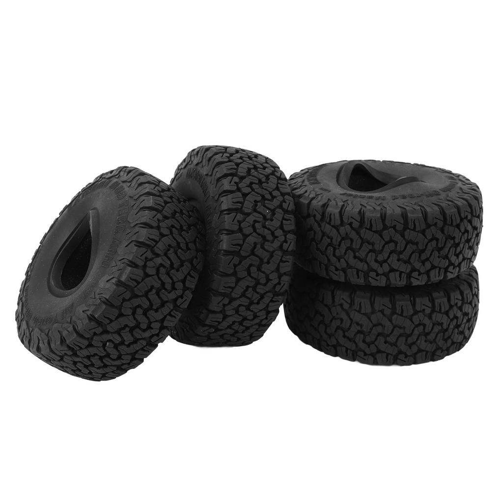 4 шт. 1,9-дюймовые шины для радиоуправляемого краулера, амортизирующие, комплект резиновых шин для радиоуправляемых моделей для Redcat для Traxx