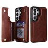 Кожаный чехол-кошелек для Samsung Galaxy S23 S24 S25 S26 Ultra A57 A37 A56 A36 A26 A16 Держатель для карт Защитный чехол-книжка для телефона
