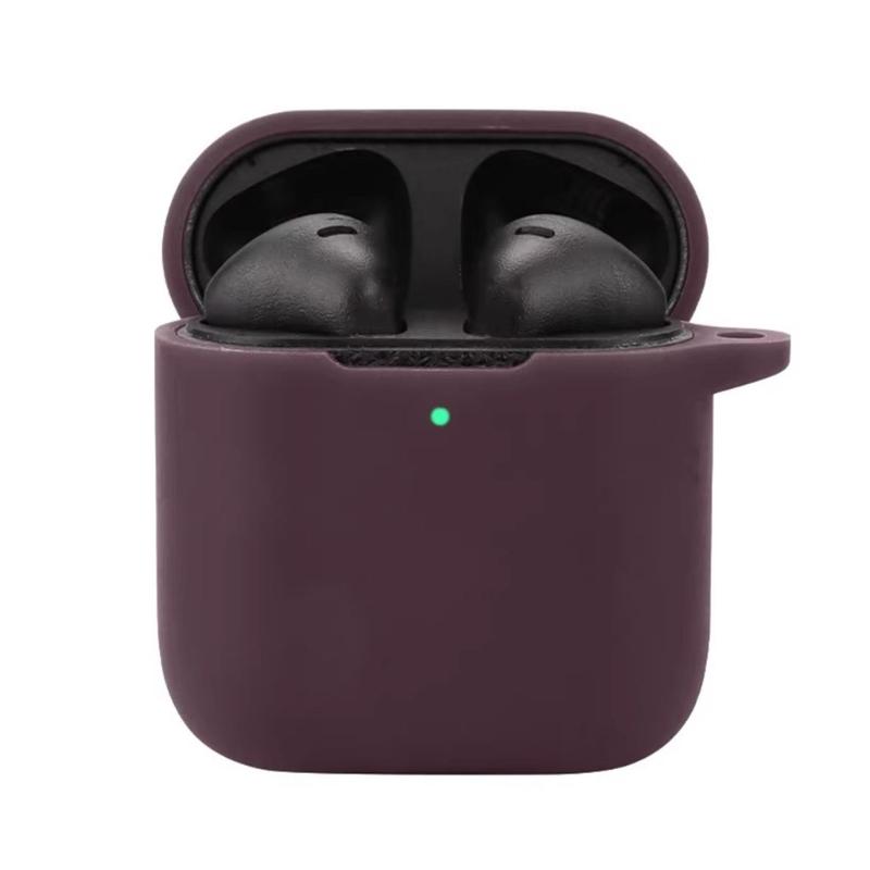 Силиконовый чехол для наушников Силиконовый защитный чехол для наушников-вкладышей Элегантный силиконовый кейс Футляр для хранения наушников для кармана