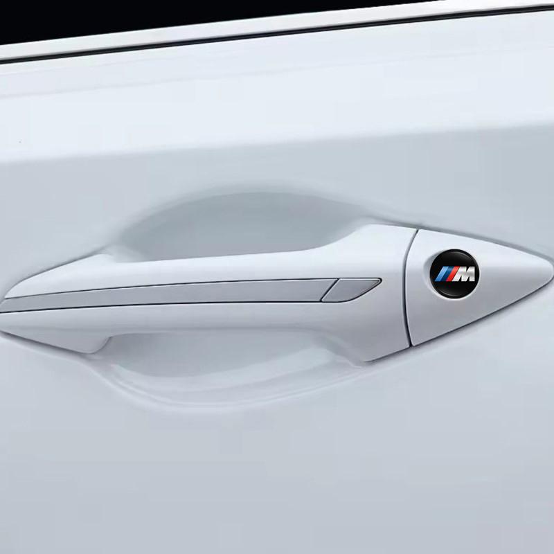 BBIX7 Car Door Lock Keyhole Sticker Auto Key Sticker Emblem For BMW G80 G06 G07 G42 G14 G15 G16 F82 F20 F21 F83 M2 M3 M4 M5 M8 F95 F96