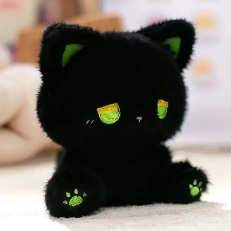 1Pcs Soft Animal Plush Doll 15Cm Cute Emo Bear Toy Dumb Plush Toy Cat Doll Cloth Doll Toys For Kids Gift Birthday Christmas Gift