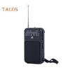 Mini Portable Radio User-friendly Design Easy To Carry Battery Powered AM/FM Small Radio with LED Flashlight