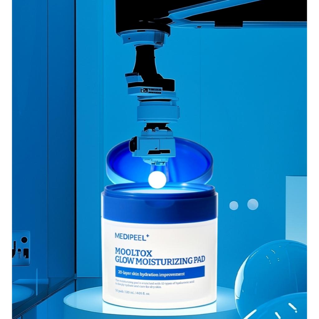 [MEDI-PEEL] Увлажняющие диски для лица Mooltox Glow 120 мл/50 дисков