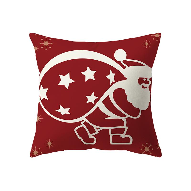 Рождественская елка, Рождественские украшения, наволочка с принтом, домашняя гостиная, украшение для дивана, полиэстеровая подушка, наволочка