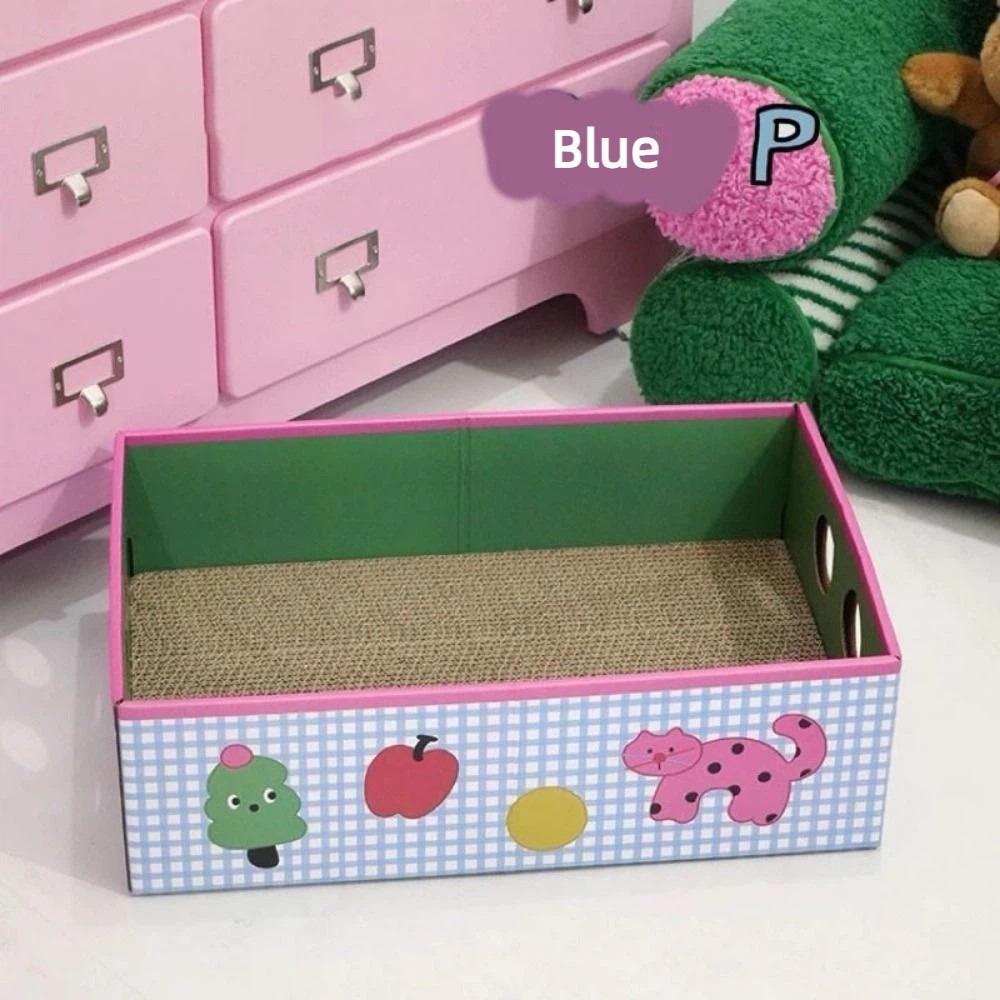 Большой картонный домик для кошек Гофрированный картон Когтеточка для кошек Защита мебели