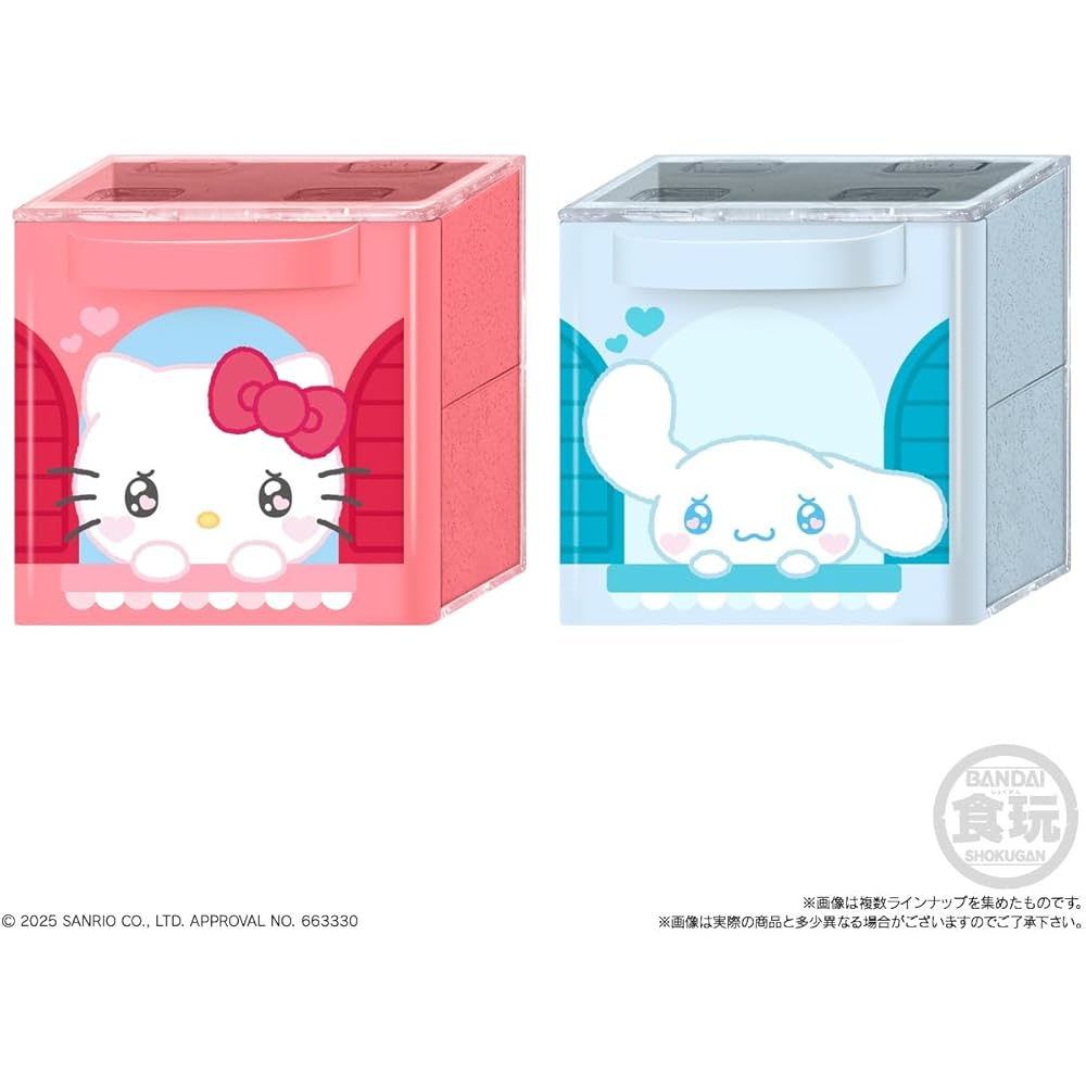 Персонажи Sanrio CUCAS 2 Коробка из 12 Коллекционных Фигурок Игровой Набор