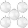 Acrylic Bauble Diameter 10cm 5 pcs