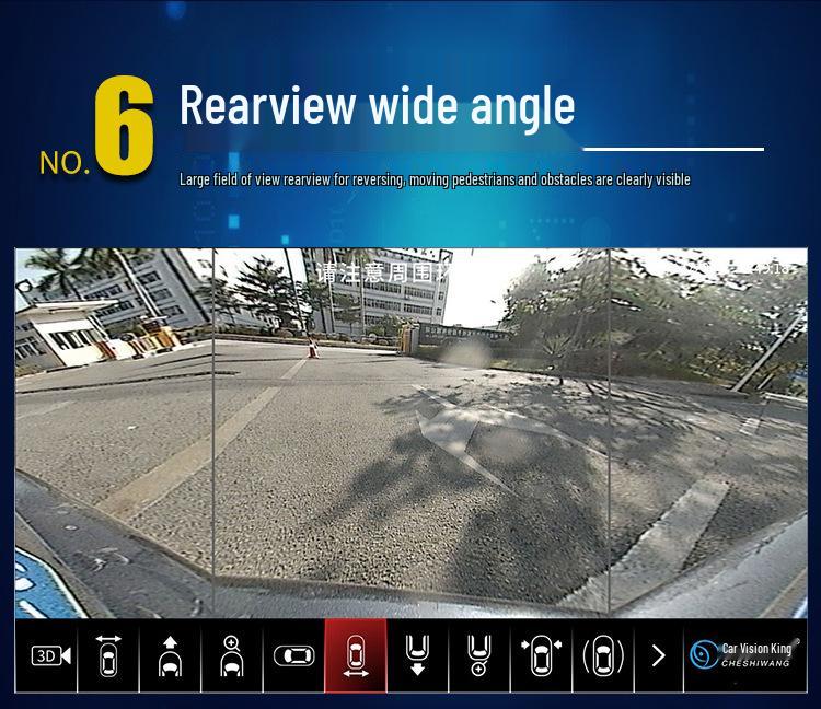 Панорамная система отображения экрана автомобиля 360° Совместима с различными моделями