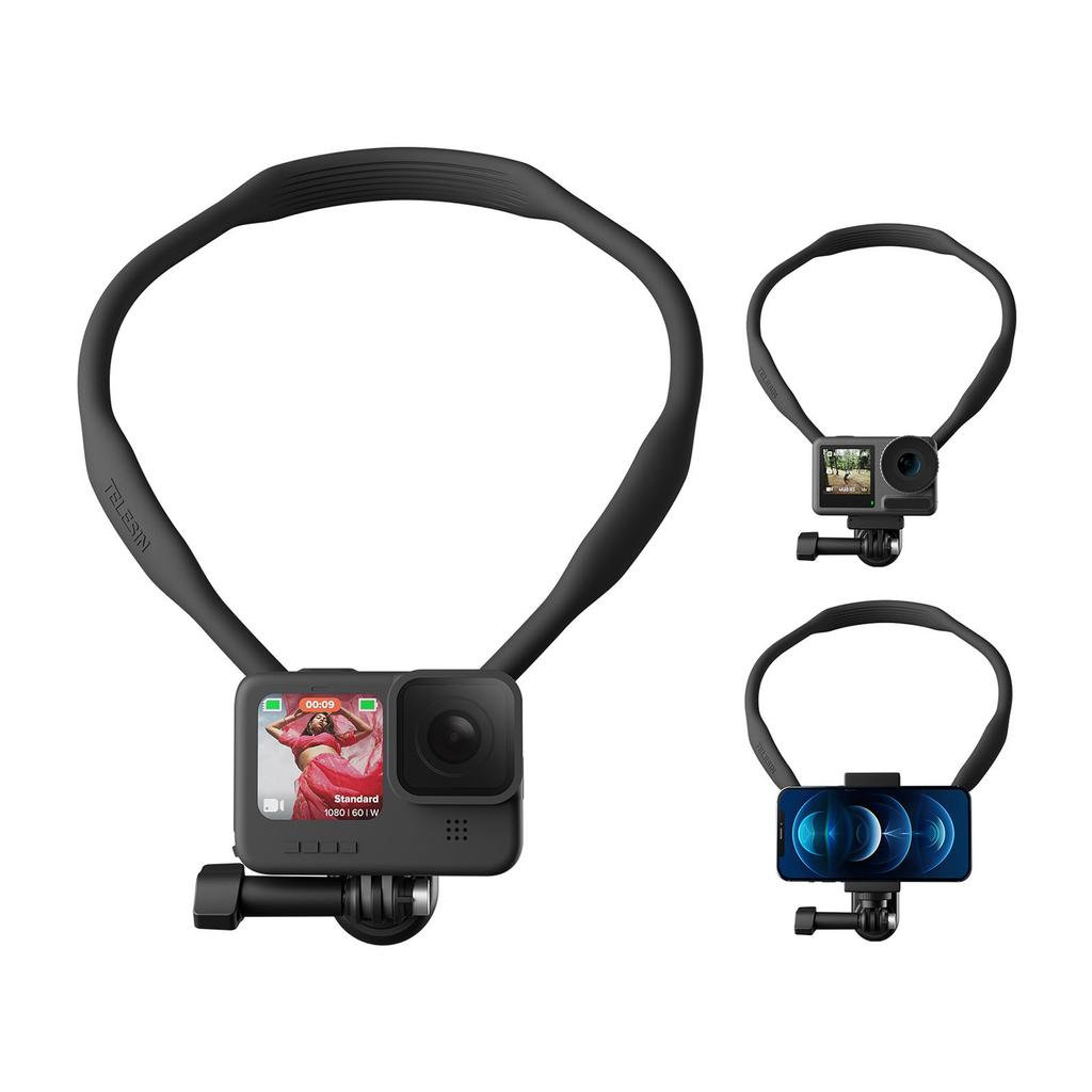 POV Neck Mount Necklace Holder Adapter Video Chest Shoulder Body Strap Attachment for Hero 11 10 9 8 7 Insta360